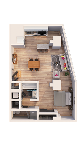 727 West 7th Street Studio-3 Beds Apartment for Rent - Photo Gallery 54