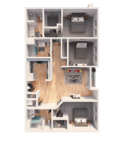 11201 Otsego Street 1-3 Beds Apartment for Rent - Photo Gallery 46