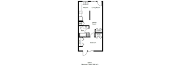 1 Bedroom (B)