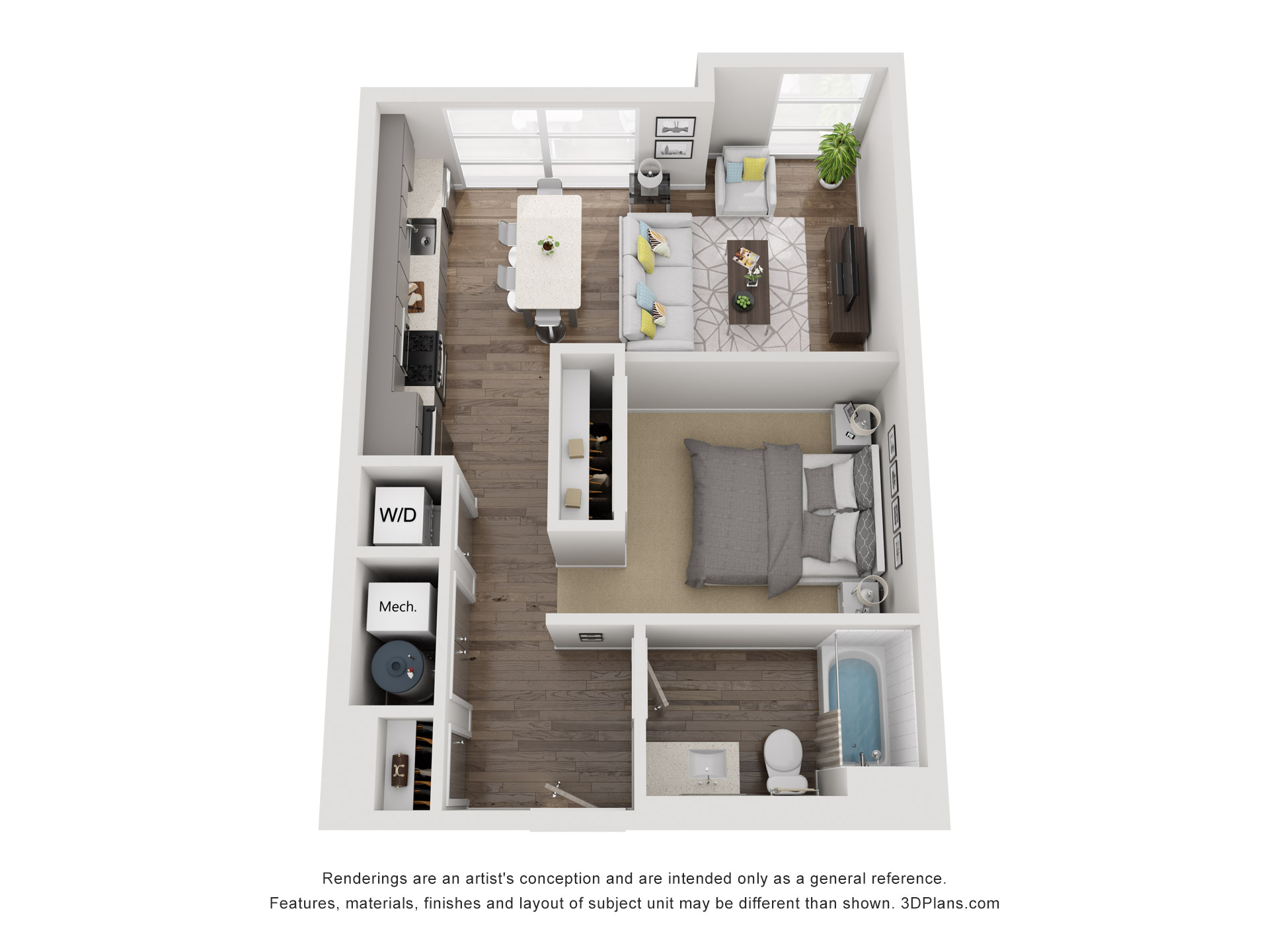 Jr One Bedroom S2B