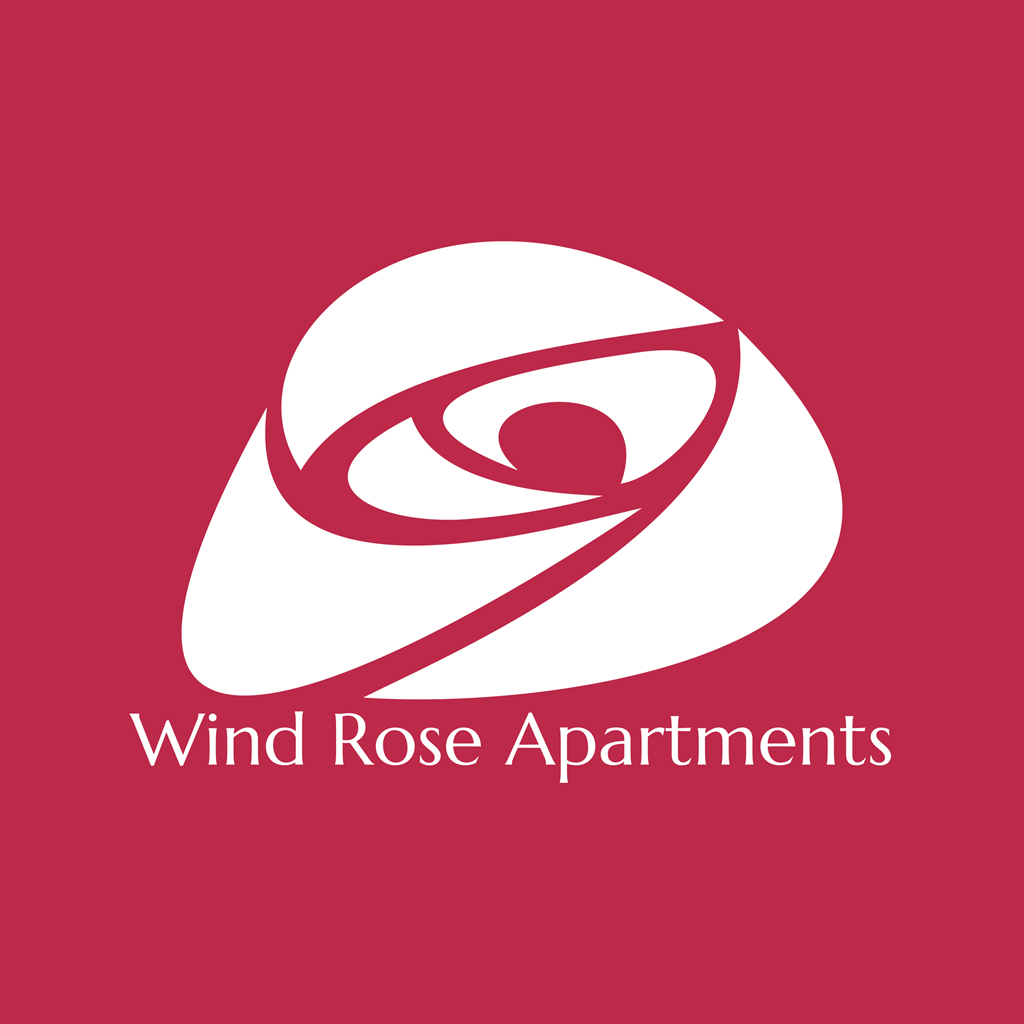 A logo for Wind Rose Apartments is displayed.