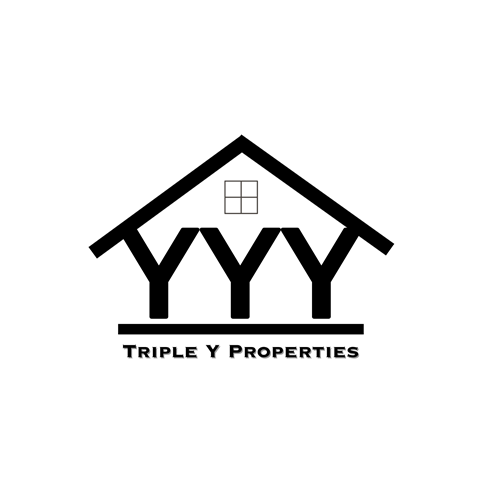 A logo for Triple Y Properties features a stylized house above the company name.