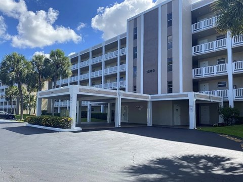 A large building with the number 1200 on it.