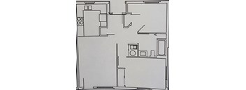Two Bedroom One Bath Handicap