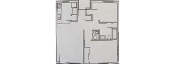 Two bedroom one bath
