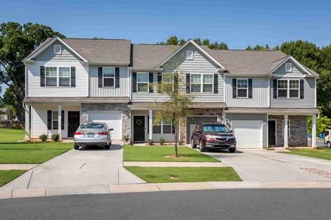 The Grove Townhomes. Forward facing shot.