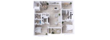 2 Bedroom Study
