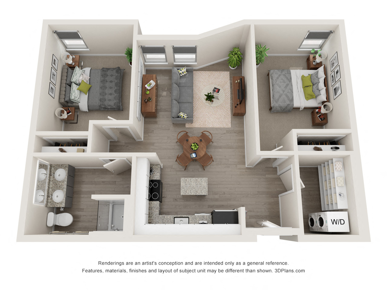 2 Bedroom