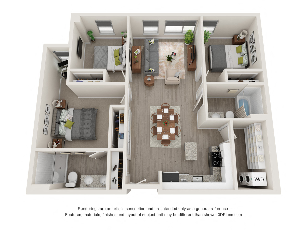 3 Bedroom