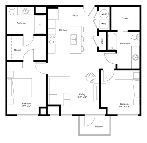 433 W Broad Street Studio-5 Beds Apartment, Conventional, Conventional, Conventional, Conventional, Conventional, Conventional for Rent - Photo Gallery 87