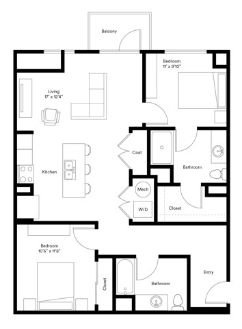 433 W Broad Street Studio-5 Beds Apartment, Conventional, Conventional, Conventional, Conventional, Conventional, Conventional for Rent - Photo Gallery 88