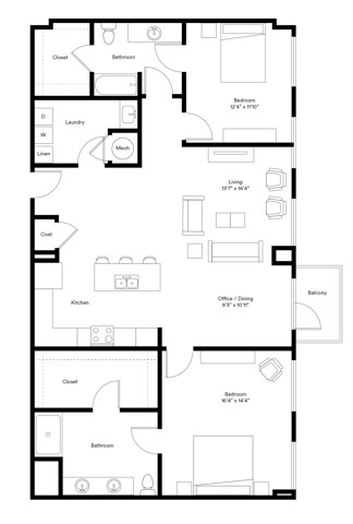 433 W Broad Street Studio-5 Beds Apartment, Conventional, Conventional, Conventional, Conventional, Conventional, Conventional for Rent - Photo Gallery 90