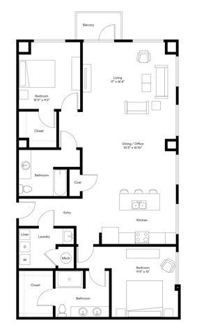 433 W Broad Street Studio-5 Beds Apartment, Conventional, Conventional, Conventional, Conventional, Conventional, Conventional for Rent - Photo Gallery 96