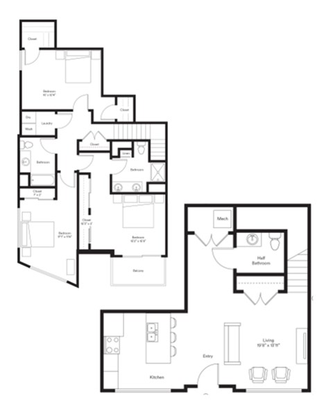 34 McDowell Street 1-3 Beds Apartment for Rent - Photo Gallery 30