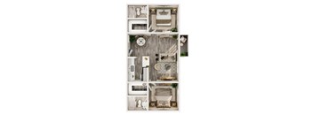 2BR/2BA - C