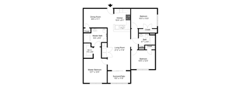 3 Bed 2 Bath Floorplan at Palmera, Columbia, SC 29229 