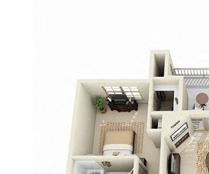 the Riverstone two bedroom two bath 2 Bedroom Apartments Near Me