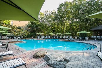Swimming Pool with Sundeck at Apartments Near Mercer University Atlanta