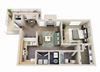 The Birch One Bedroom One Bathroom Floor Plan The Birch One Bedroom One Bathroom Floor Plan