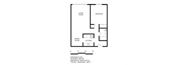 1 Bedroom 1 Bathroom