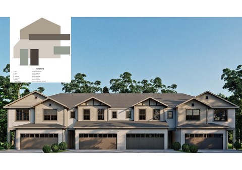 A modern house with a clear blue sky in the background.