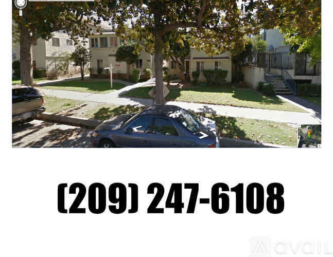 A house with a "NO" sign on the front and a phone number in red text at the bottom.