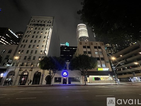 A building with the word "AVAILABLE" written on it.