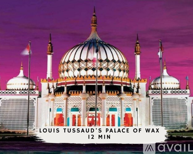 Louis Tussaud's Palace of Wax is a 12-minute attraction.