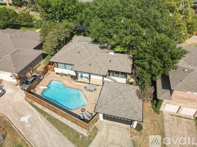 A house with a pool in the backyard.