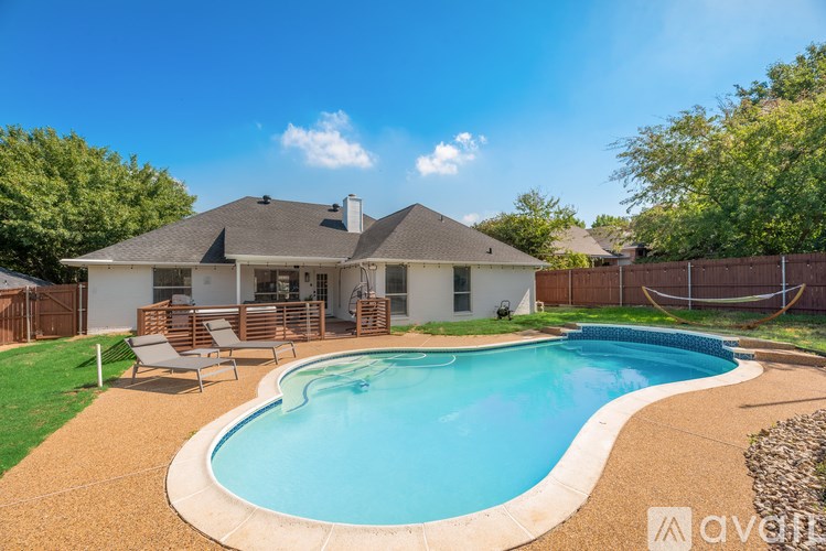 A house with a swimming pool in the backyard.