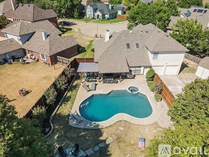 A house with a pool in the backyard.