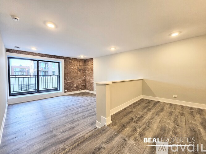 A modern kitchen with a large island in the middle.
