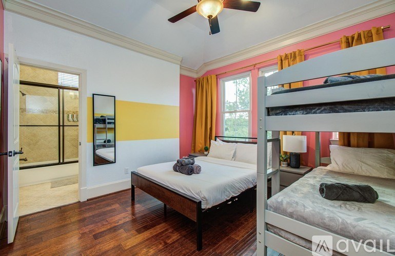 A collage of four images showing Galveston, Space Center, Houston Museum of Natural Science, and Southwest Museum Services.