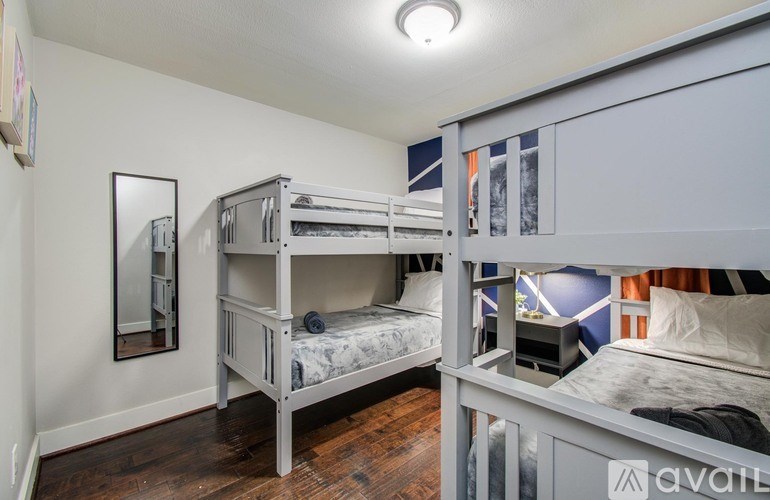 A black and white image of a floor plan for a house.