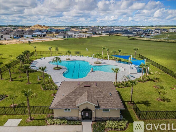 A house with a pool in the backyard.