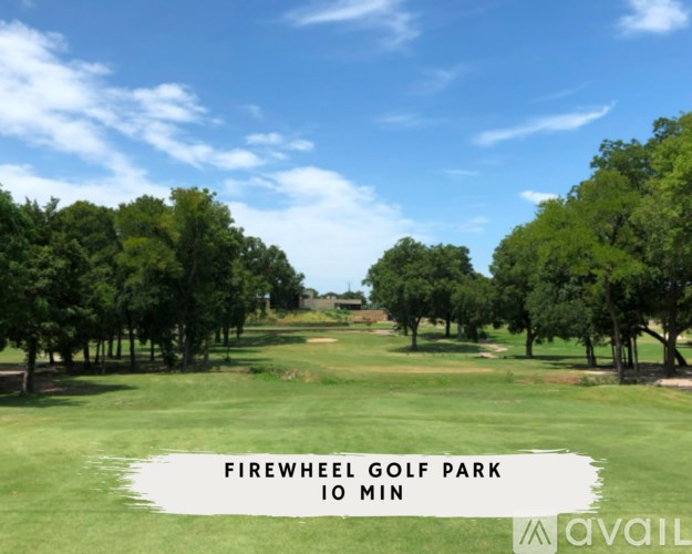 A golf course named Firewheel Golf Park is available for play.