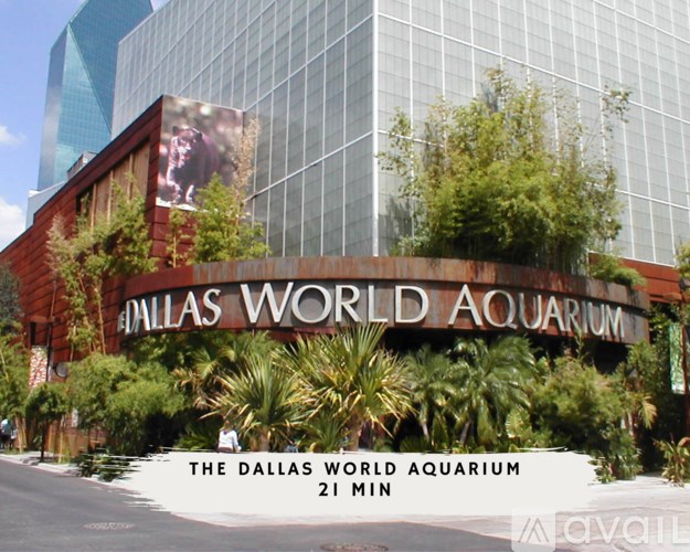 The Dallas World Aquarium is a 21-minute drive from this location.