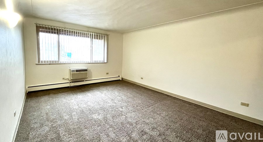 A room with a window and a radiator on the wall.