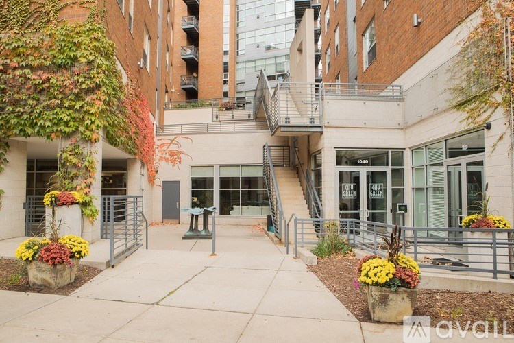 A building entrance with a sign that says "SUPER" on it.