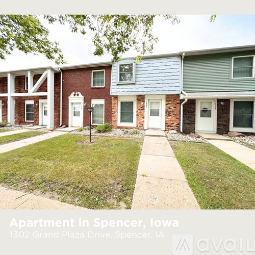 Apartment complex in Spencer, Iowa.
