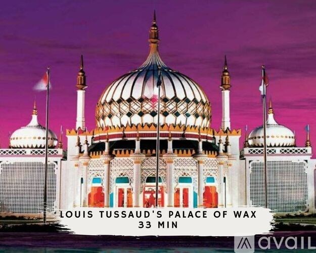 Louis Tussaud's Palace of Wax is a popular tourist attraction.
