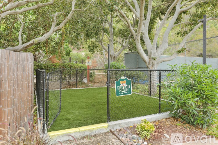 A fenced backyard with a sign that says "Greenery Club".