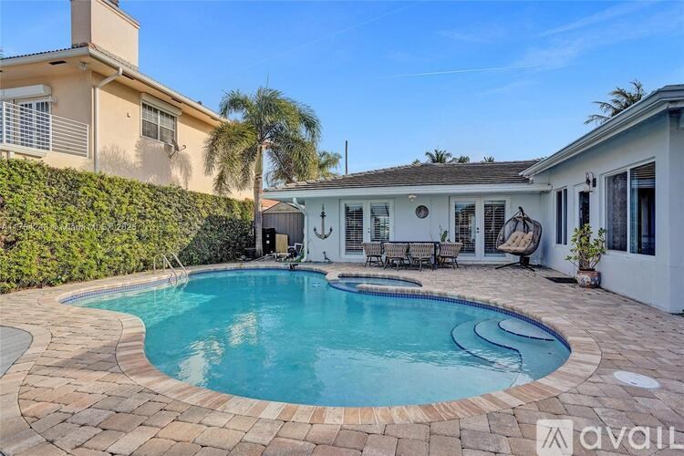 A house with a pool in the backyard.