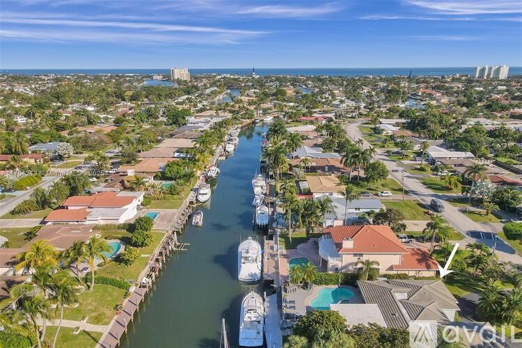 A marina with boats docked along the waterway.