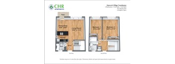 2 Bedroom Townhome  - Heat and Hot Water Included