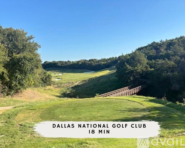 Dallas National Golf Club is 18 minutes away.
