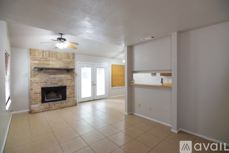 A real estate advertisement for a property management service.