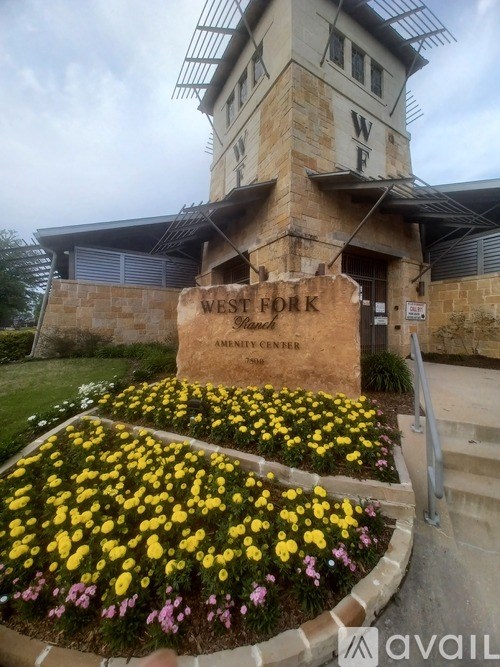 West Fork American Center sign in front of a building.