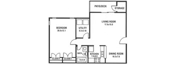Floor Plan | Arrowood Crossing | Apartments in Charlotte, NC
