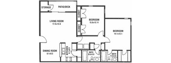 Floor Plan | Arrowood Crossing | Apartments in Charlotte, NC